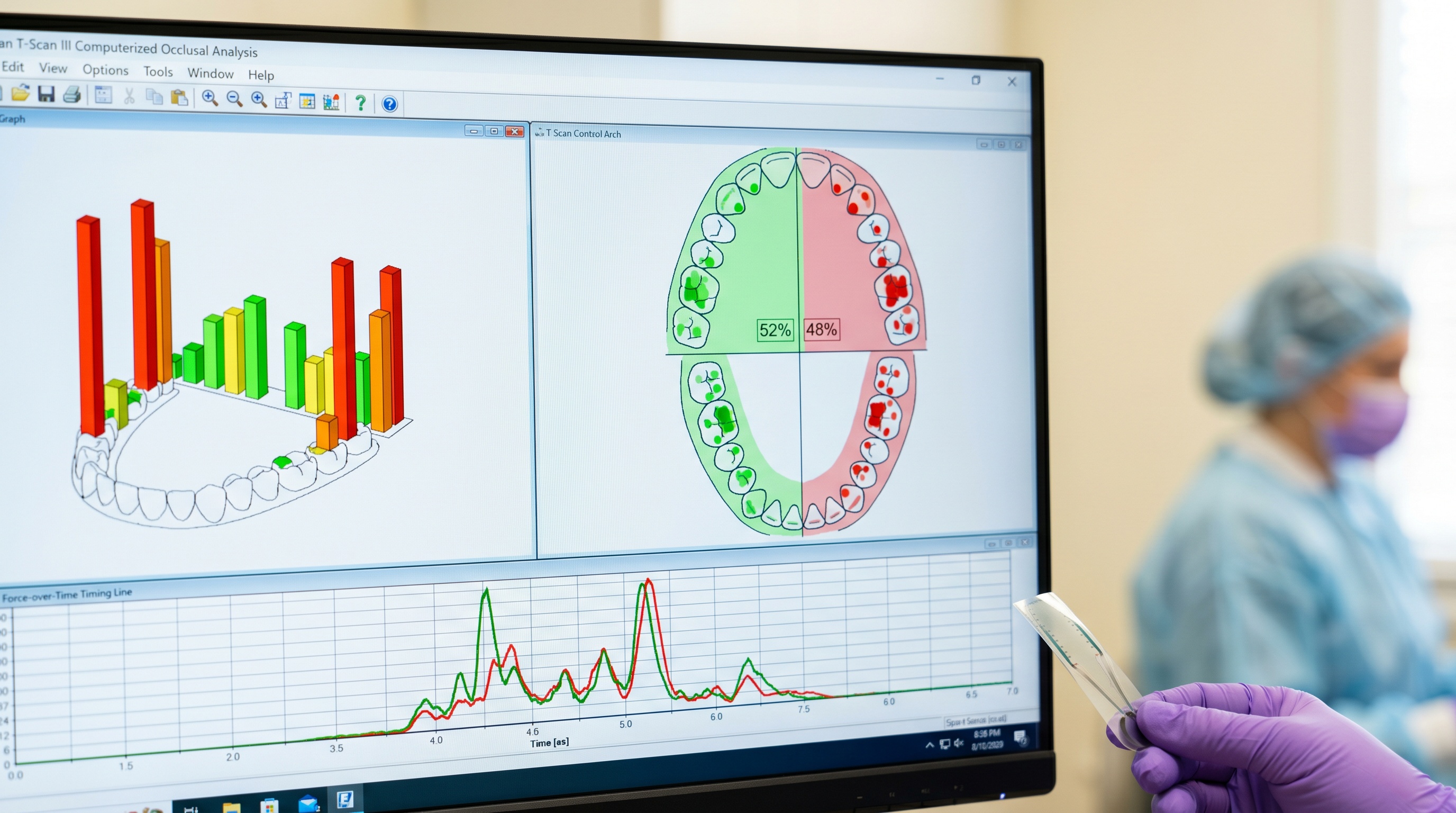 Computerized T-Scan Occlusal Analysis